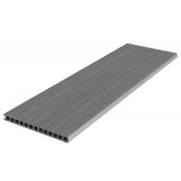 Ступень пустотелая ДПК Deckron Woodlike Серый