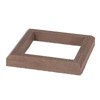 Рамка ДПК для столба 100x100 Шоколад Рамка ДПК для столба 100x100 Шоколад