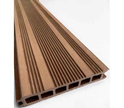 Террасная доска ДПК Бесшовная — Коричневый от производителя ДеревоПласт по цене 489 р Террасная доска ДПК Бесшовная — Коричневый от производителя ДеревоПласт по цене 489 р