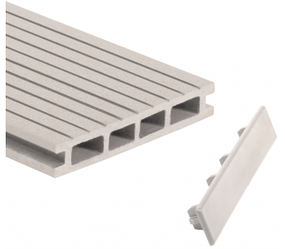 Заглушка для доски торцевая Белый (под заказ) от производителя  GrinderDeco по цене 399 р