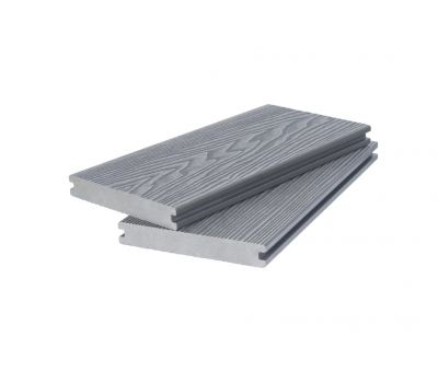 Террасная доска ДПК ( 3D фактура дерева ) полнотелая двухсторонняя Серый от производителя Polivan Group по цене 1 100 р Террасная доска ДПК ( 3D фактура дерева ) полнотелая двухсторонняя Серый от производителя Polivan Group по цене 1 100 р