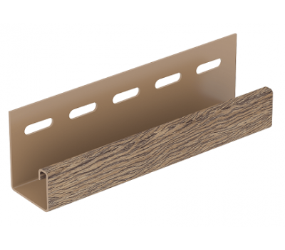 J-планка Hokla Лиственница Медовая от производителя  Ю-Пласт по цене 350 р