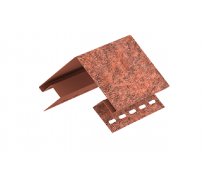 Наружный угол Стоун-хаус Кирпич Красный от производителя  Ю-Пласт по цене 906 р