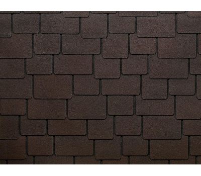 Гибкая черепица Саппоро Зрелый каштан от производителя  Docke по цене 1 309 р