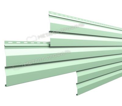 Металлический сайдинг МП СК-14х226 (PURMAN-20-Tourmalin-0.5) Светло-зеленый металлик от производителя  Металл Профиль по цене 1 550 р
