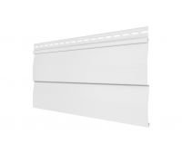 Виниловый сайдинг - Корабельный брус, Белый Виниловый сайдинг - Корабельный брус, Белый