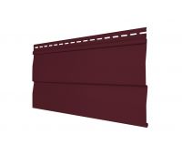 Акриловый сайдинг - Корабельный брус акриловый, Бургунд Акриловый сайдинг - Корабельный брус акриловый, Бургунд