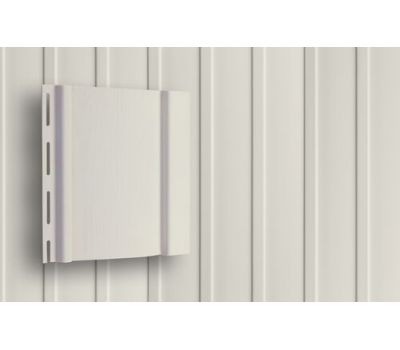 Виниловый вертикальный сайдинг Standart - Белый от производителя  Grand Line по цене 260 р