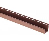 J-профиль Люкс Крашенный, T-15, ВН, Красно-коричневый J-профиль Люкс Крашенный, T-15, ВН, Красно-коричневый