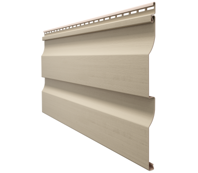 Виниловый сайдинг - серия PREMIUM D4,5D,(Корабельный брус) Крем-брюле от производителя  Docke по цене 320 р