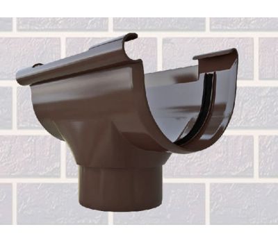 Воронка водосточная Коричневая от производителя Альта-профиль по цене 318 р Воронка водосточная Коричневая от производителя Альта-профиль по цене 318 р