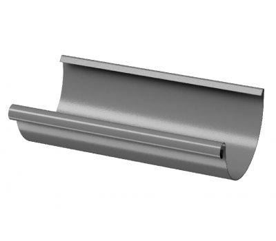 Водосточный желоб 3 м ГРАФИТ (RAL 7024) от производителя  Docke по цене 1 990 р