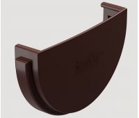 Заглушка желоба Тёмно-коричневый Заглушка желоба Тёмно-коричневый